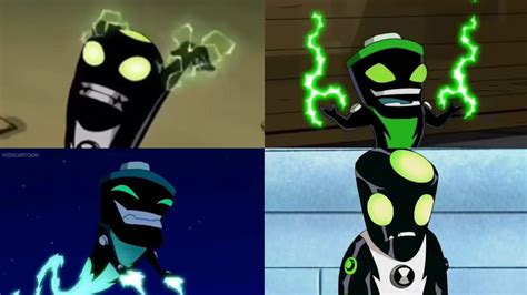 Ben 10: All Buzzshock Transformations .